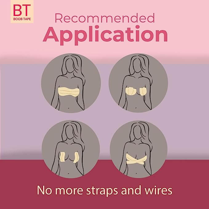  Customer reviews: Boob Tape Boobtape for Breast Lift
